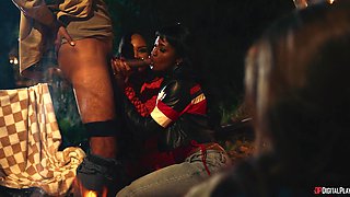 Lustful ebony cuties adult perverted movie