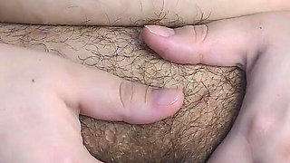 Milky Mari Masturbate Her Very Hairy Pussy and Milk Her Big Boobs