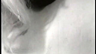 Vintage Busty Beauty Virginia Bell Bends Over Bends Over TV Showing Her Big Tight Breasts for You