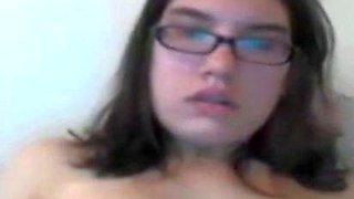 Hairy Amateur Babe Masturbating on Webcam