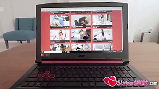 Innocent Violet Rain Pussyfucked by Stepbro