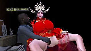 3D huge boobs mature milf naked her huge ass got fucked by BBC