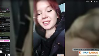 NaughtyKristina Lustful drama at stripTango