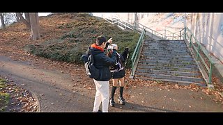 Hunt4k. kawaii japanese tourist with Big Boobs is fellating stranger's dick in the corner