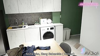 AV Jiali - lingerie scene