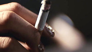 POV: Japanese Girl Blows Smoke While Sucking Cock - Emiri Momota Smoking Cigarette Fetish