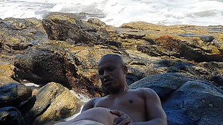 Firefighter Alex Lima Came To Perform A Rescue With His Big Black Hose