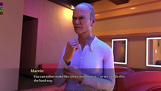 Hot MILF Anna Gives Handjob to Marvin - American Wife Cheats with Small Penis Humiliation