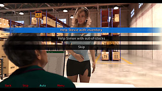 The office wife #8 - stacey played with herself in the shower.