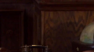 Haley Paige gets fucked in the bathroom to celebrate anniversary