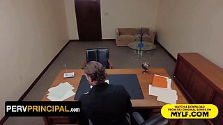 Desperate stepmother capitulates her figure for the freak principal to enjoy in order to save her stepson