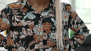POV: Slutty Teacher Gets Voodoo Dolled by Horny Student and Starts Fingering Herself During Class