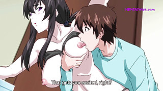 The Bathroom Squirting Slut, Hairy Cheating Wife on the Limit - HQ Hentai - ENG Sub