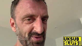 UKSubSluts.com - Ass fucked subslut gets destroyed with rough sex by master