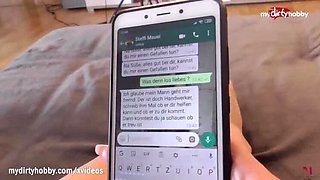 Husband Cheats on Wife with Her Hot Redhead Best Friend - Amateur German Homemade Sex