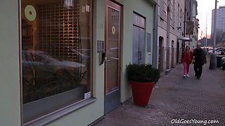 Renata bangs old goes teenager dude who gave her some attention