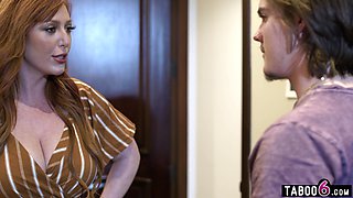 Huge tits stepmom disciplines stepson