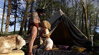 Amazing outdoor threesome XXX scene with Aruba Jasmine and Peta Jensen