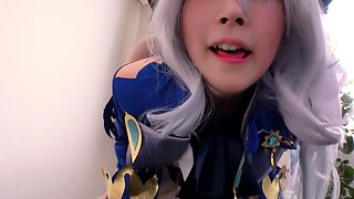 Asian japanese cosplay uniformed girl sex