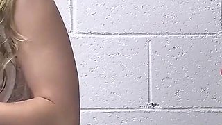 Beauty Babe Paige Owens Caught Stealing and Punished by Security Guard