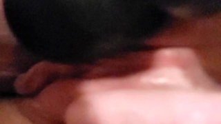 Creamy wet pussy with cream pie and female orgasm