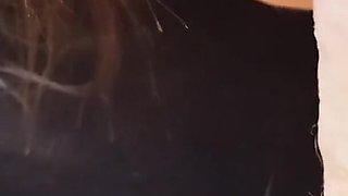 18 Old Year Brunette Gives a Blowjob and Swallows Cum in Park