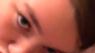 18 Year Old Student Gives Amazing Head