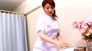 Horny visiting asian nurse