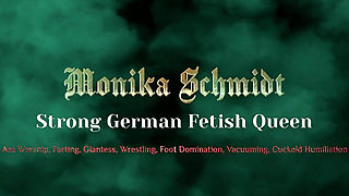 Monika Schmidt Food Crushing Spitting Boot Worship Verbal Humiliation