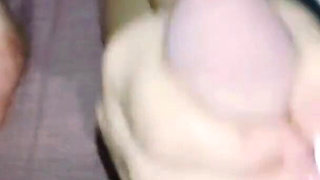Stepmom loves it when I cum on her dirty panties