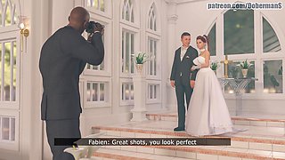 Dobermans - Horny and Busty Bride Cheating on Husband with a BBC - Amanda 08