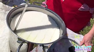 Homemade Teen Malaya Darcie Creamy Handjob Solo in 4K