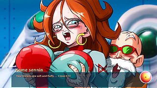 Getting Best Titsjob From Android 21 - Kame Multiversex