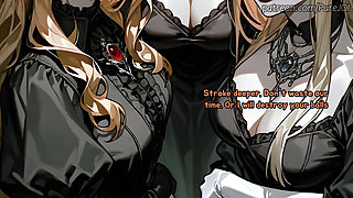 Survive Dimitrescu's rough sex female competition (Sex JOI)