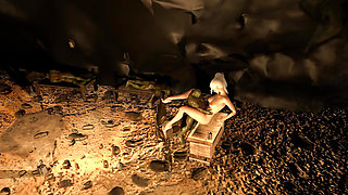 Horny Goblin Pounding Hot Elf Pussy