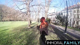 Squeaky Matt Bird and Porno Dan - blowjob porn - Immoral Family