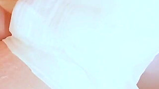 Bath Time with Huge Pregnant Belly and Boobs