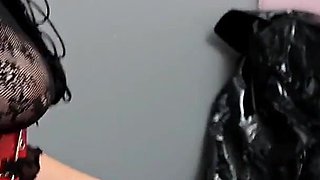 Maitresse Claudiacuir Anal Fingering and Strapon Fuck