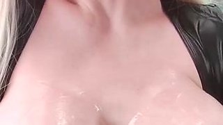 Busty glamour MILF horny video