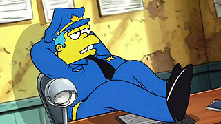 Police Sex Story. Married Housewife Fucks with Sheriff for Her Husband. a Cartoon Parody. Animation. Comic. Parody Simpson