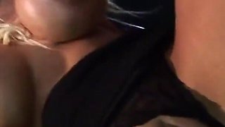 Two big tits full of milk for a big cock
