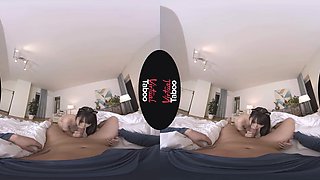 Mai Honda VR Porn: Japanese Daughter Gets Warm Welcome - VirtualTaboo