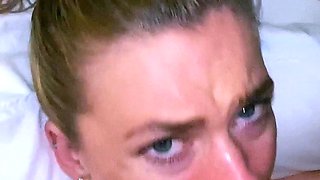 Amateur girlfriend homemade pov blowjob