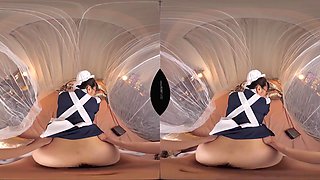 Yuka Hirose And Sora Minamino - Retiring Maid Teaches New Hire The Naughty Ropes Part 3