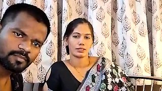 Indian Curvy Milf Nude Cam Show With Husband VISIT MY - AND