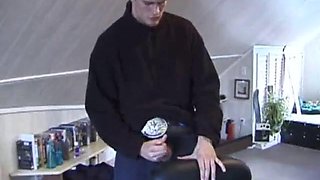 Straight Boy Jonathan Jerks Off