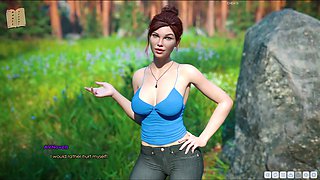 Steamy 3D erotic tales featuring a hot brunette with a big ass