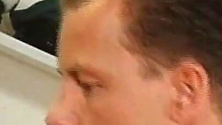 Beautiful MILF with Hairy Pussy Fucked and Cummed in Mouth by Cop's Monster Cock