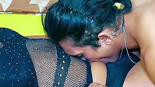 Romantic Sexy Couple Enjoyed Their Honeymoon in Public Place
