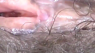 Beautiful 59 Year Old Stepmom Shows off Her Big Hairy Pussy in Need of a Big Cock to Fuck Her